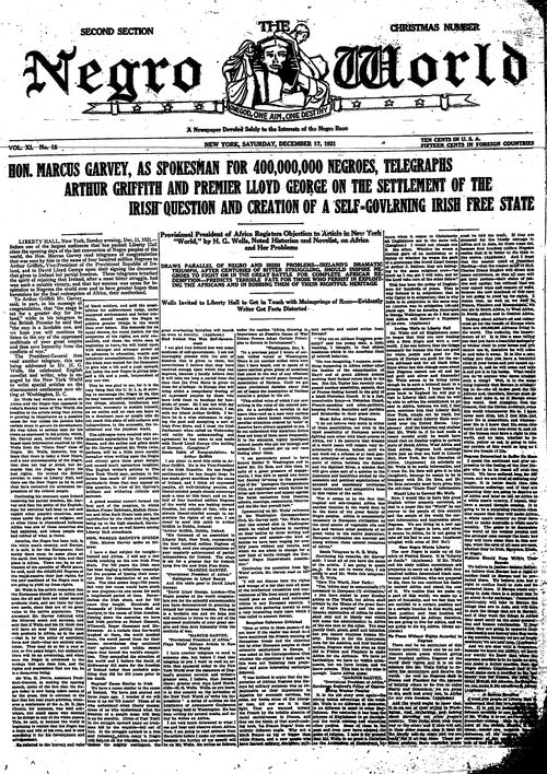 Front page, December 17, 1921