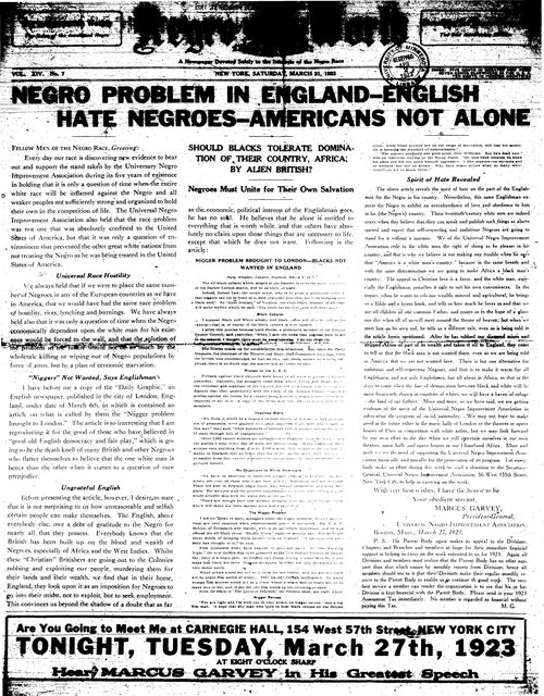Front page, March 31, 1923