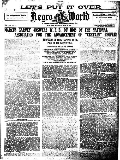 Front page, May 10, 1924