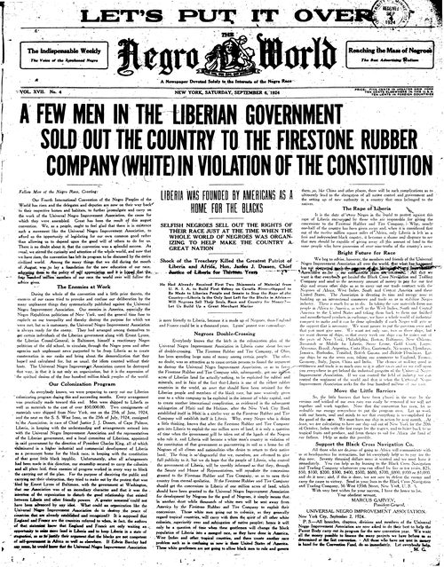Front page, September 6, 1924
