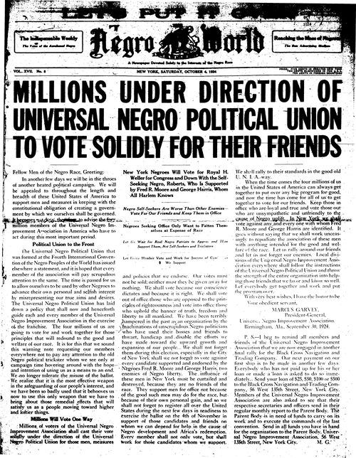 Front page, October 4, 1924
