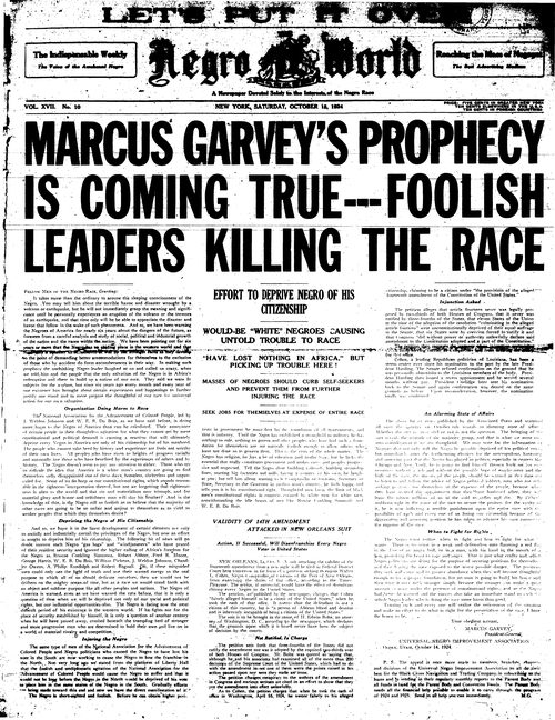 Front page, October 18, 1924