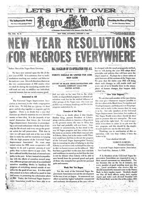 Front page, January 3, 1925