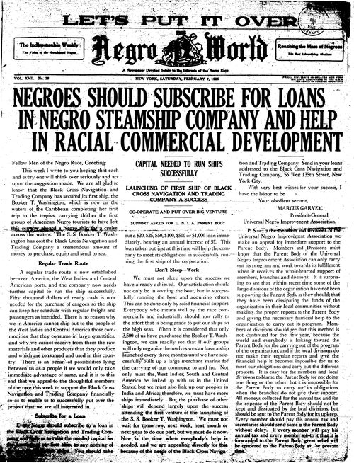 Front page, February 7, 1925