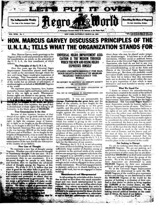 Front page, March 28, 1925