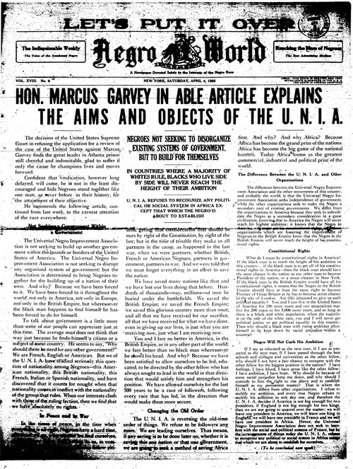 Front page, April 4, 1925
