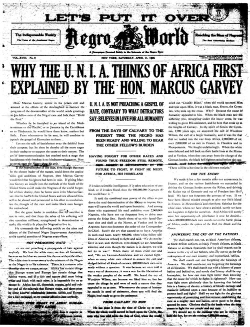 Front page, April 11, 1925