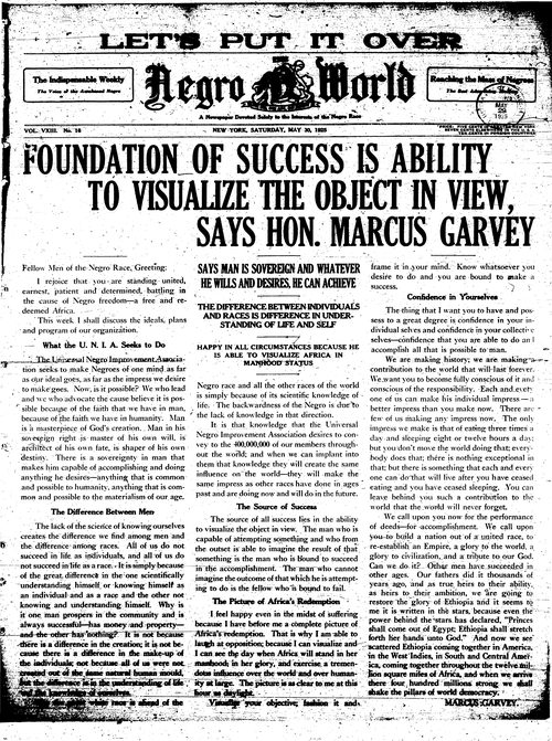 Front page, May 30, 1925
