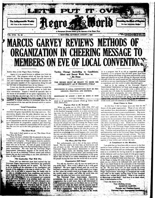 Front page, August 1, 1925