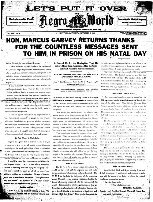 Front page, September 5, 1925