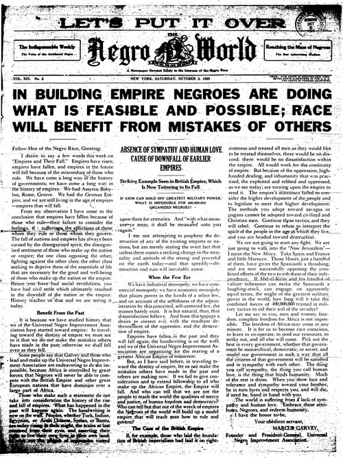 Front page, October 3, 1925