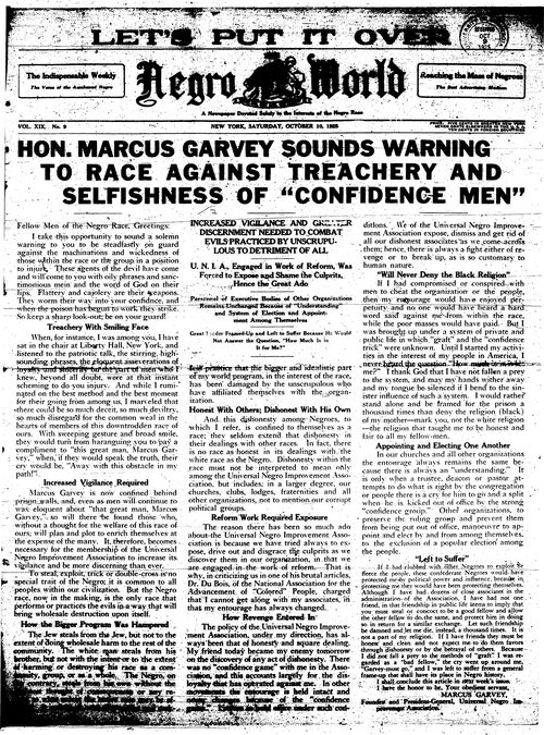 Front page, October 10, 1925