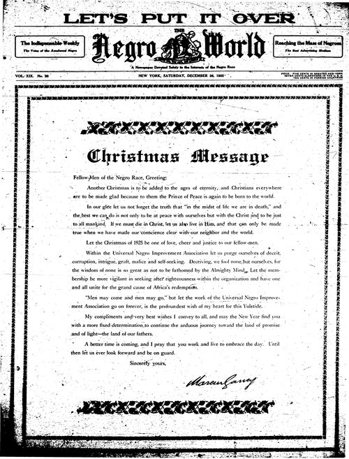Front page, December 26, 1925