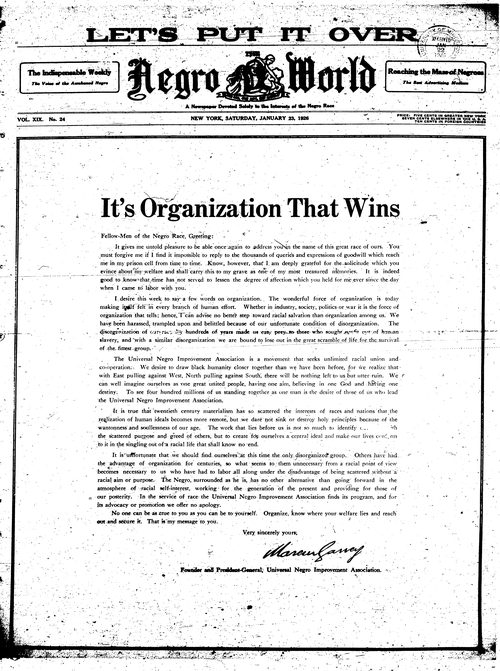 Front page, January 23, 1926