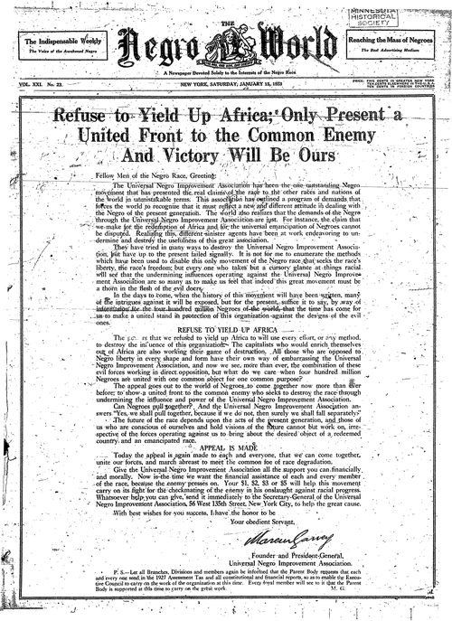 Front page, January 15, 1927
