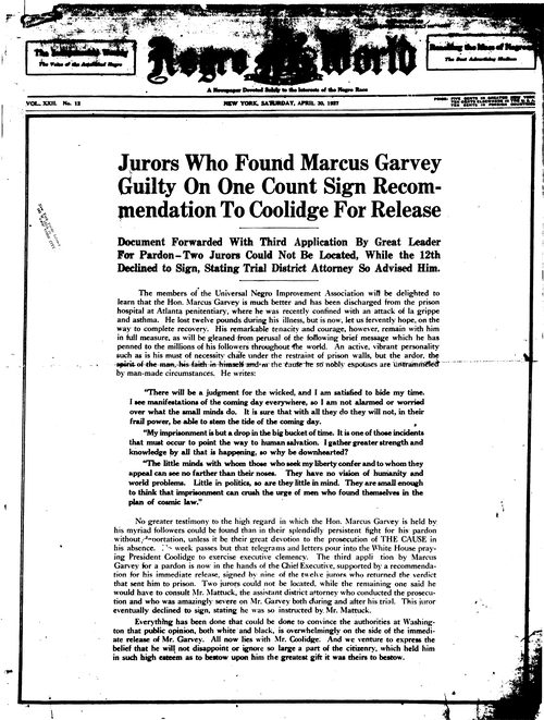 Front page, March 30, 1927