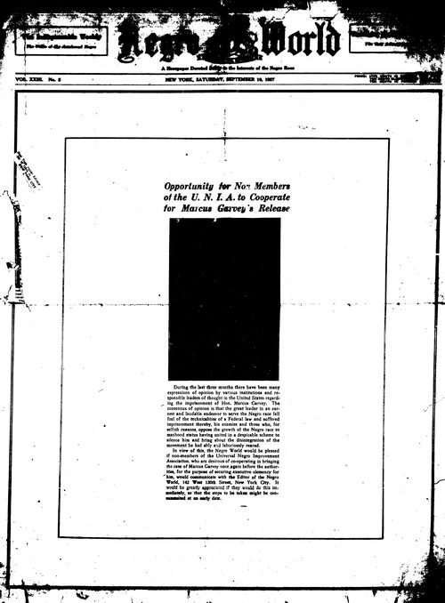 Front page, September 10, 1927