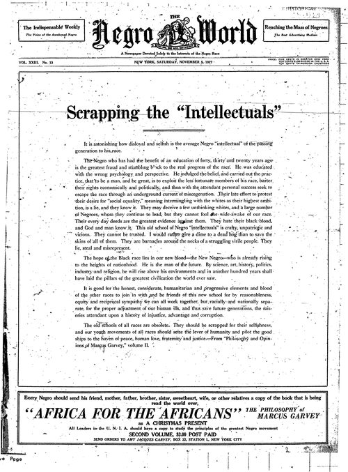 Front page, November 5, 1927