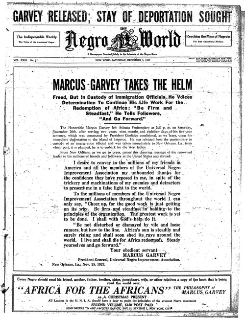 Front page, December 3, 1927