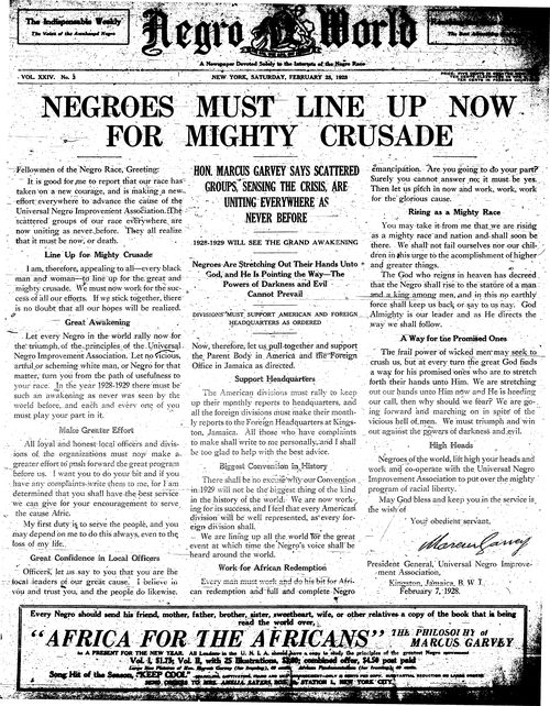Front page, February 25, 1928