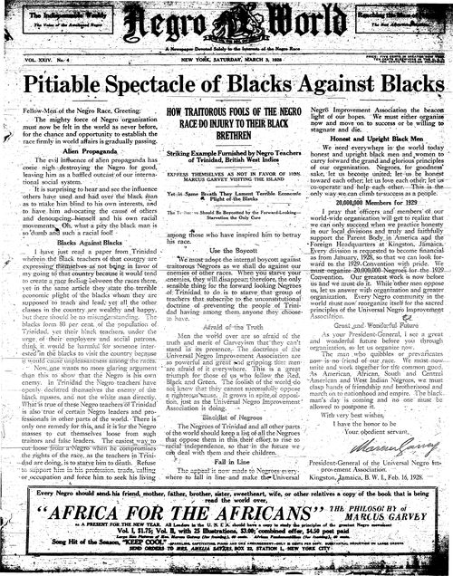 Front page, March 3, 1928