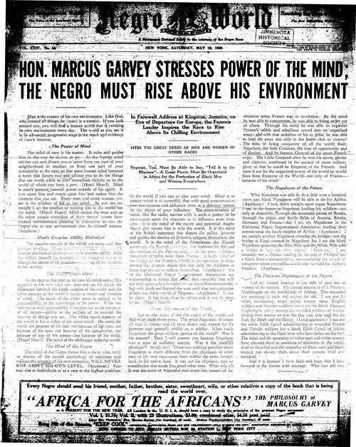 Front page, May 19, 1928