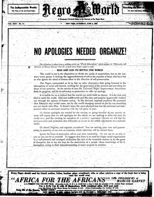 Front page, June 2, 1928