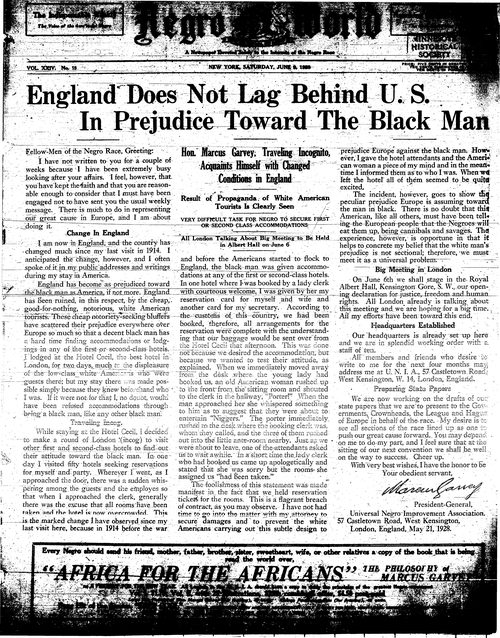 Front page, June 9, 1928