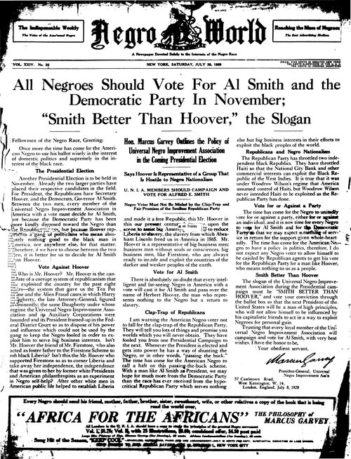 Front page, July 28, 1928