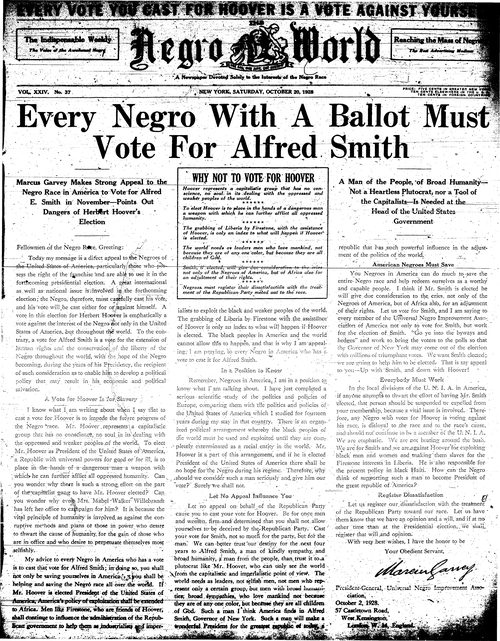Front page, October 20, 1928