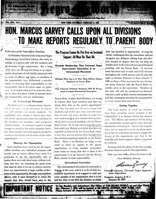 Front page, February 9, 1929