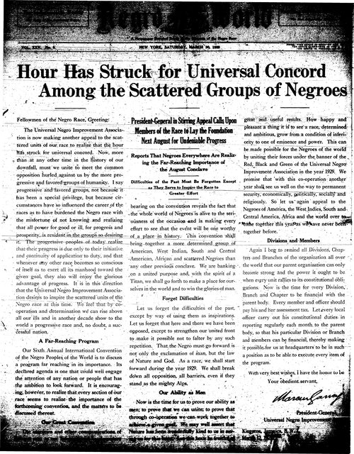 Front page, March 30, 1929