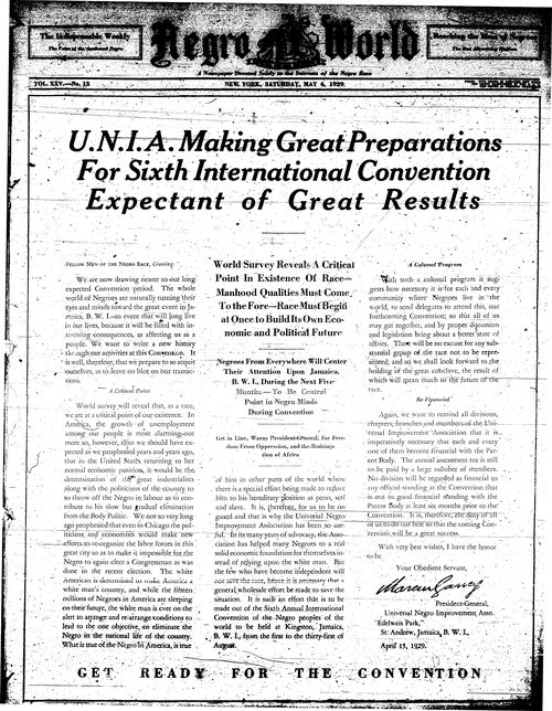Front page, May 4, 1929