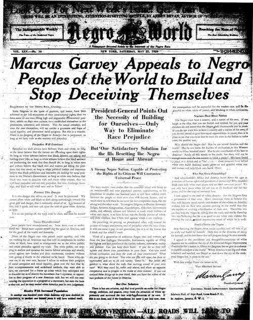 Front page, May 25, 1929