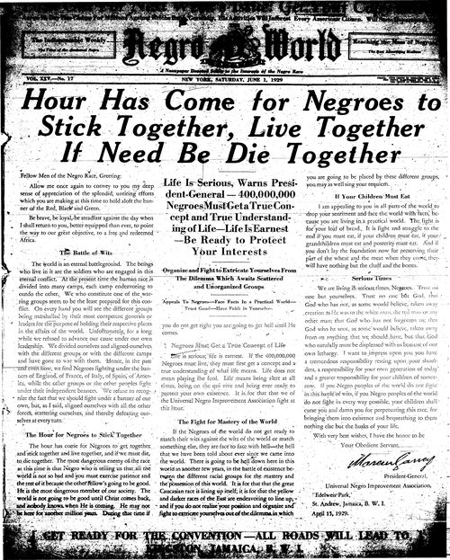 Front page, June 1, 1929