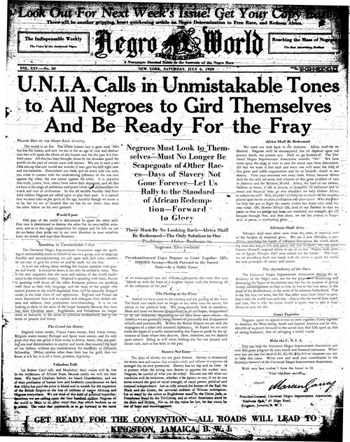 Front page, July 6, 1929