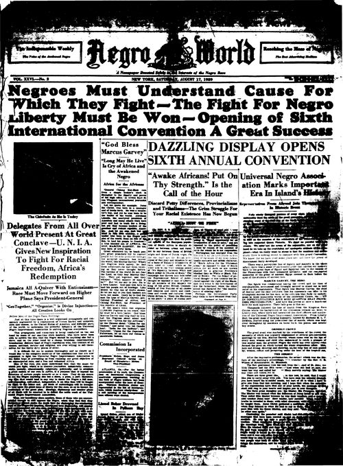 Front page, August 17, 1929
