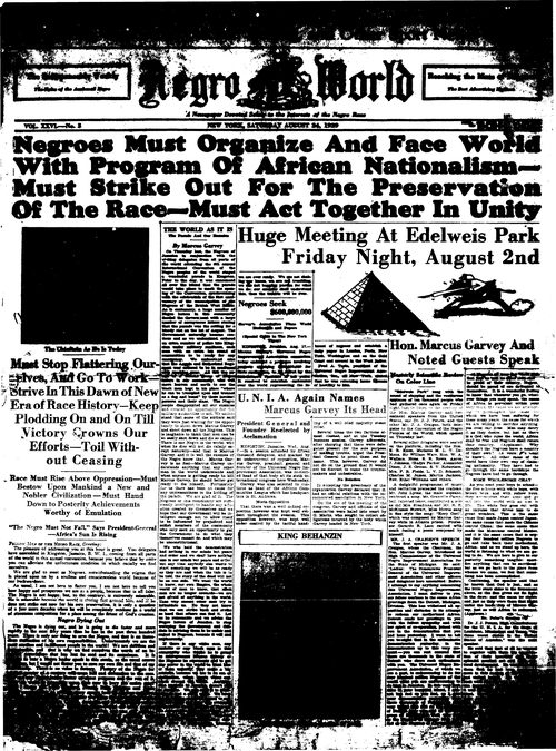 Front page, August 24, 1929