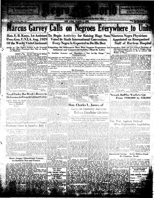 Front page, March 1, 1930