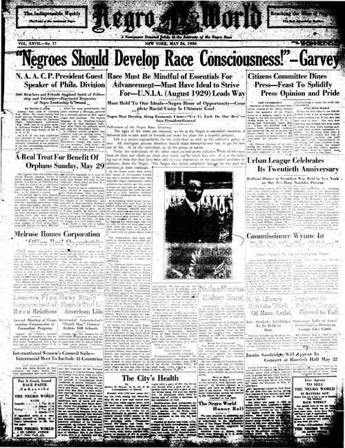 Front page, May 24, 1930