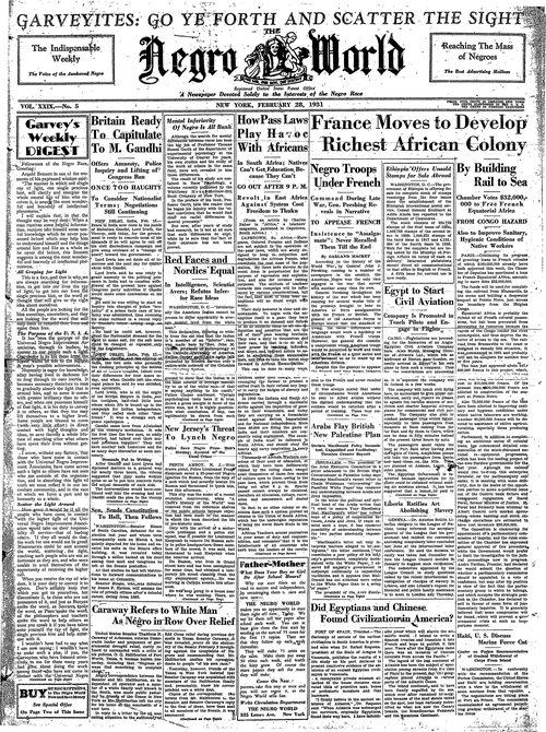 Front page, February 28, 1931