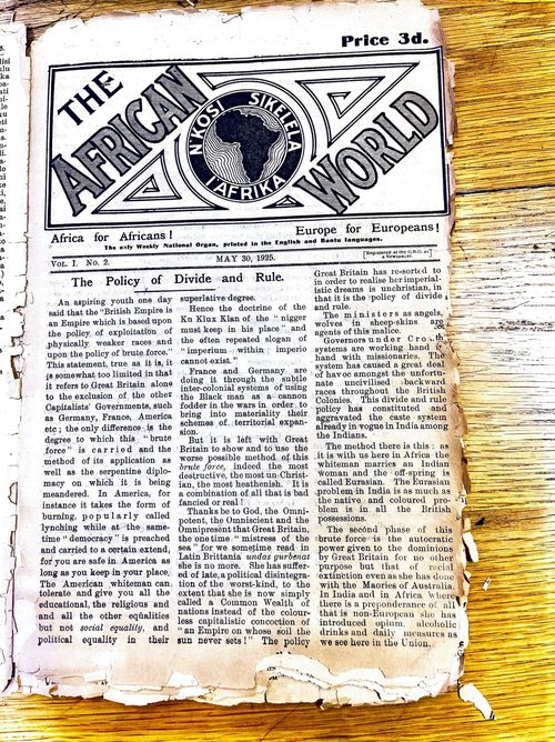 Front page, May 30, 1925